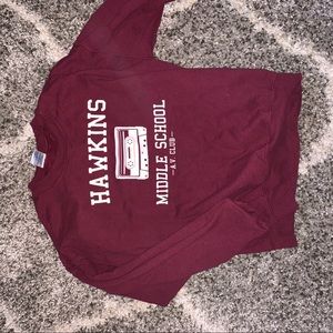 STRANGER THINGS/ Hawkins middle A.V. Club